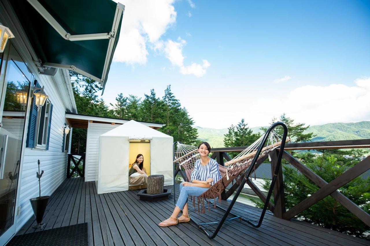 Kawaguchiko Country Cottage Ban - Glamping Resort - Fudzsikavagucsiko Kültér fotó