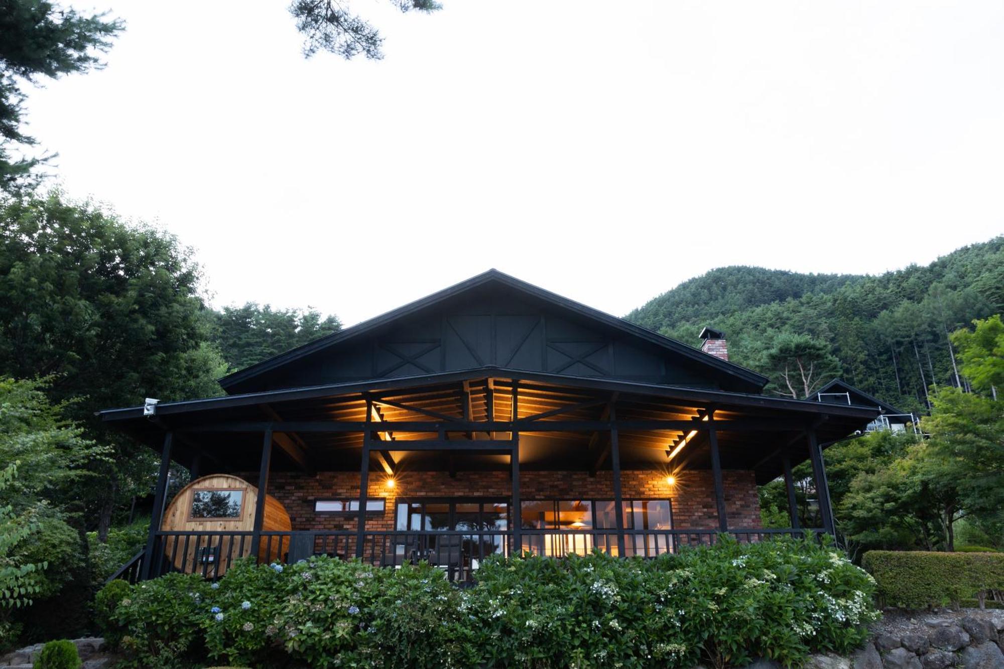 Kawaguchiko Country Cottage Ban - Glamping Resort - Fudzsikavagucsiko Kültér fotó